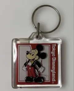 東京ディズニーランドキーホルダーレトロ