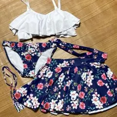 フローラルプリント セパレート水着