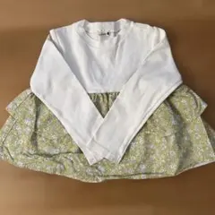 【値下げしました！】ブランシェス　長袖カットソー フラワープリント