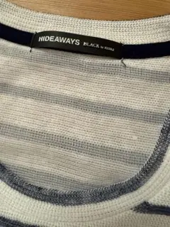 HIDEAWAYS ボーダーＴシャツ　半袖　メンズのサムネイル