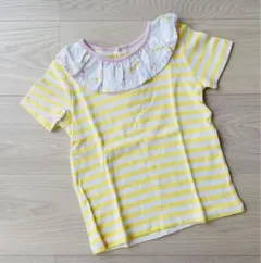 90 95 100 ROCKIN′BABY♡襟付きボーダーTシャツ