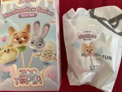 ズートピア マシュマロシリーズ　フロッキー　ブラインドボックス　フィニック