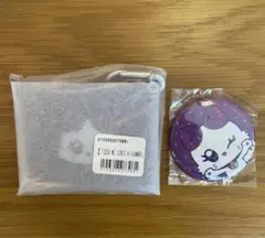 佐々木心菜　オンラインくじ　ポーチ　カプセルトイ　缶バッジ