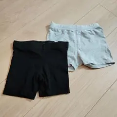 黒・グレー スパッツセット