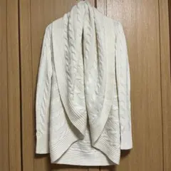 未使用◆RALPH LAUREN ブラックレーベル ケーブルニット カーディガン