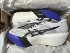 ASICS メタスピードレイ　27.0 METASPEED RAY | Unisex | White/Flash Red | Running Shoes | ASICS