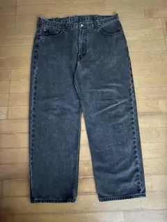 Levi’s 550 ブラック ワイドデニム