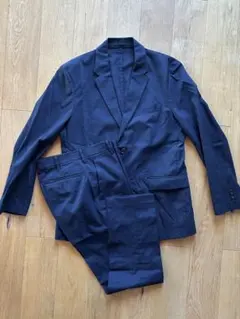 UNIQLO 感動ジャケット・パンツ ネイビー セットアップ