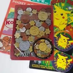 c*p様 ポケモン 初期グッズ大量まとめ売り メンコ メダル メタル 当時