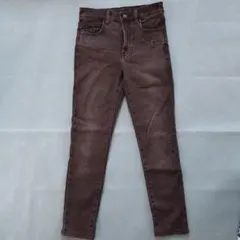 UNIQLO スキニージーンズ　ダークグレー　23インチ