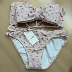 dazzlin 花柄セパレート水着 ピンクのサムネイル
