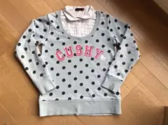 ラブトキ　重ね着みたいなトレーナー