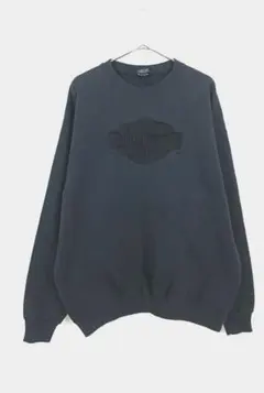 90s USA製 HARLEY DAVIDSON XLサイズブラック スウェット