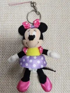 ミニーマウス キーホルダー 約12cm