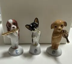 セトクラフト　犬　オーケストラ　3点セット