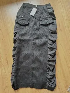 新品 DouDou ドゥドゥ タイトスカート ブラックのサムネイル