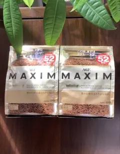 AGFマキシム インスタントコーヒー 詰替 105g (52杯分) ×2袋g