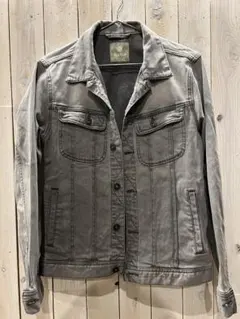 nano universe グレー デニムジャケット　Sサイズ