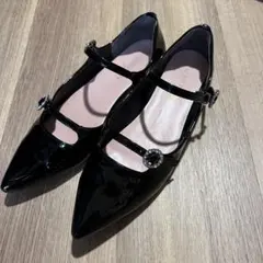 SESTO セスト　ビジュー付きパンプス