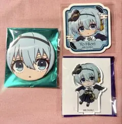 スマイルベースカフェ ブルーロック ブルロ アクスタ 缶バッジ 特典 氷織羊