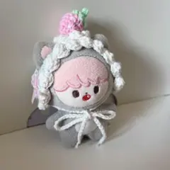 専用 ぬい服　ぬい　ヘッドドレス オムライス ナース リボン 10cm ピンク ぬい服 ぬい ヘッドドレス オムライス 10cm ピンク ハンドメイド