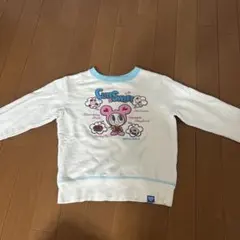 MINI-K GIRLS トレーナー ホワイトのサムネイル