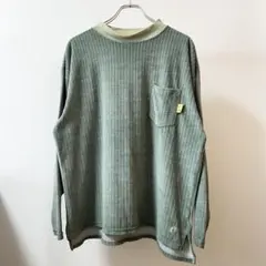 90’s HANG TEN モックネック ベロアロングTシャツのサムネイル