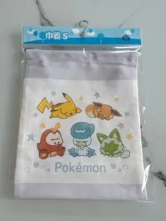 ポケモン ピカチュウ イーブイ ニャオハ等 巾着Sサイズ 綿100パーセント