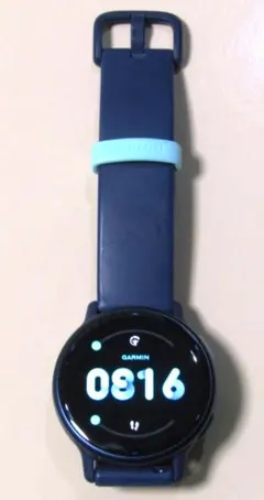 中古 ガーミン vivoactive5 Blue/Blue Met