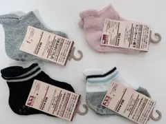 【新品】無印良品 靴下.スニーカーソックス 13-15 11-15cm 4足