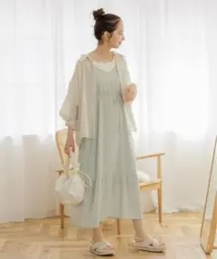 flower フラワー バルーンシアーシャツのサムネイル