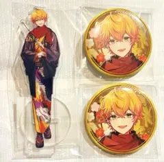 シクフォニ　みこと　2024年お正月グッズ　缶バッジ　アクスタ