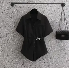 大きいサイズ レディース 春 夏 トップス　シャツ　ブラウス　新品 半袖　秋