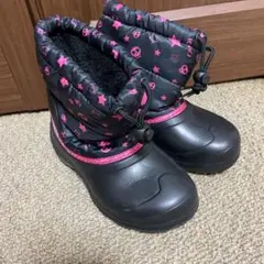 IGNIO キッズ スノーブーツ 23cm ブラック