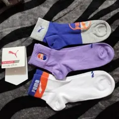 25−27　プーマ　ソックス　3足セット