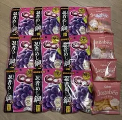 忍者めし鋼 グレープ味 Jagabee 紀州産完熟梅味のサムネイル