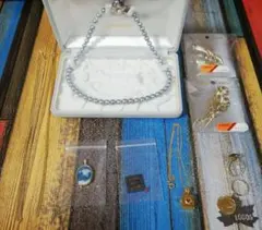 生前整理　パールネックレス　指輪　チェーン　ペンダントトップ　ブローチなど