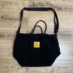 キルティングショルダーバッグ 黒