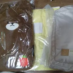 最安値、ジョリーパスタ　冬の福袋　くまのがっこう　グッズ３点セット