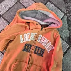 シ*ウ様 abercrombie&fitch 00s サーマル　ジップパーカー