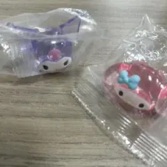 クロミ マイメロ ガチャガチャ ファッションリング 指輪 ジュエルクリア