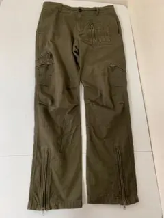カーゴパンツ 　ミリタリー オリーブ/カーキ　サイズ31