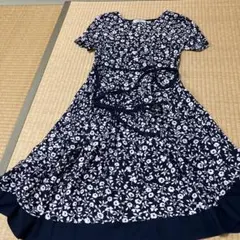 GALLERY VSKONTI コットン花柄ワンピース