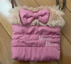 メゾピアノ ピンクポシェット