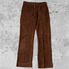 【SALE】00'sコーデュロイ パンツ ブラウン ユニセックス　アーカイブ