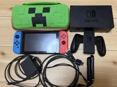 【美品・動作確認済】Nintendo Switch 本体 新型 箱無・付属品完備