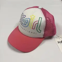 X-girl STAGES メッシュキャップ ピンク 52-56cmのサムネイル
