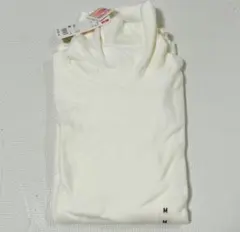 UNIQLO ヒートテック　ホワイト タートルネックニット M