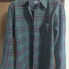 T*u様 Pendleton 70s グリーン チェック柄 ネルシャツ XL