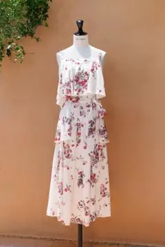 herlipto Berry Garden Tiered Dress - メルカリ